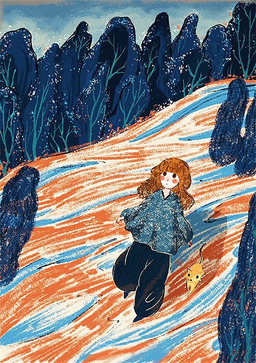 丁一夏插畫作品 千力工作室（圖ZNDQwNDIxMjg=） - 商業(yè)插畫 - 站酷設(shè)計師千力工作室原創(chuàng)素材 - 站酷ZCOOL