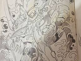 早年間設(shè)定北海鱟原創(chuàng)機(jī)甲變形致敬偶像周杰倫忍者