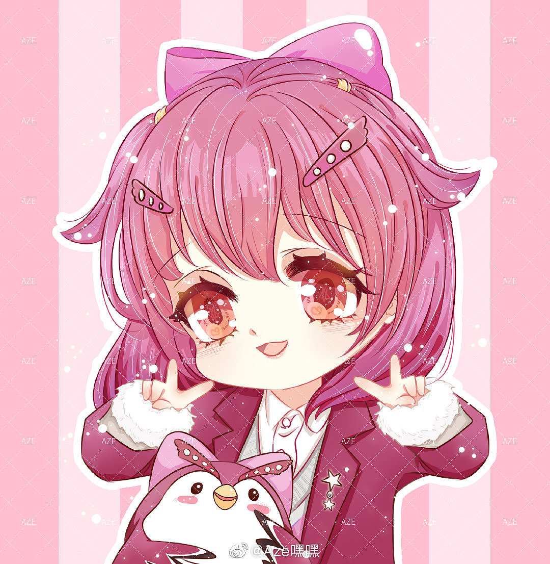 同人Q版（图ZMjI2Nzg3MjQ4） - 商业插画 - 站酷设计师头发们坚持住啊啊原创素材 - 站酷ZCOOL