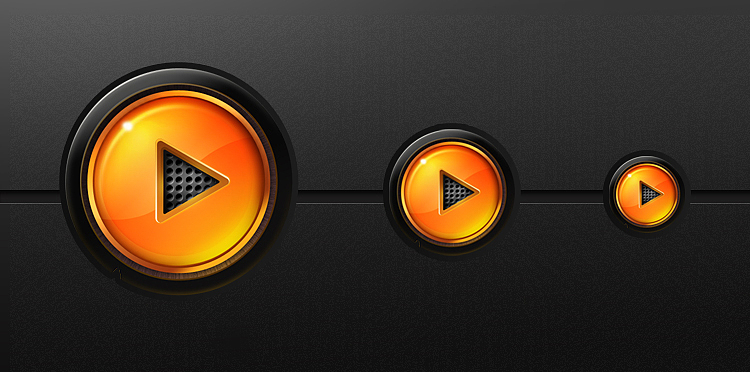 橘黄小按钮-让自己也丰富起来。（图ZODcwODIwMA==） - 图标 - 站酷设计师十三K原创素材 - 站酷ZCOOL