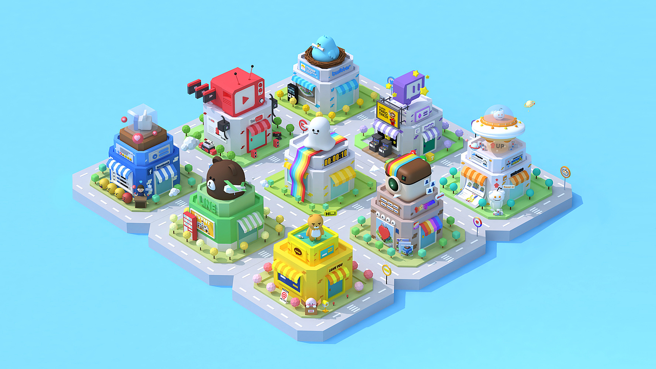 21天C4D练习打卡（图ZMTM2NDY1MTk2） - 场景 - 站酷设计师张张要努力原创素材 - 站酷ZCOOL