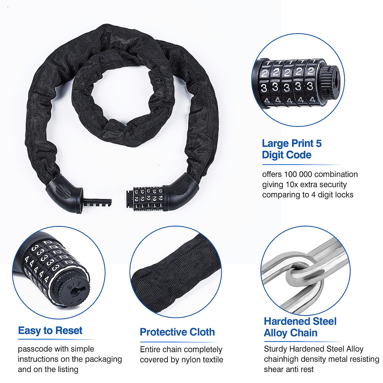 单车锁 亚马逊图片处理静物摄影淘宝产品拍照A+精修