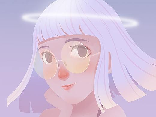 氧氣美少女（個人主頁-ZNjIwNzM2MjQ=） - 創(chuàng)作習(xí)作 - 站酷設(shè)計師練習(xí)奔跑的蝸牛原創(chuàng)素材 - 站酷ZCOOL