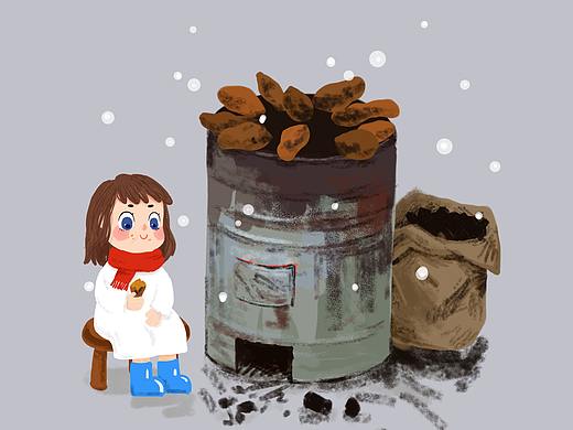 小寒（个人主页-ZNDIzNDY0OTI=） - 创作习作 - 站酷设计师噜噜鹿1994原创素材 - 站酷ZCOOL