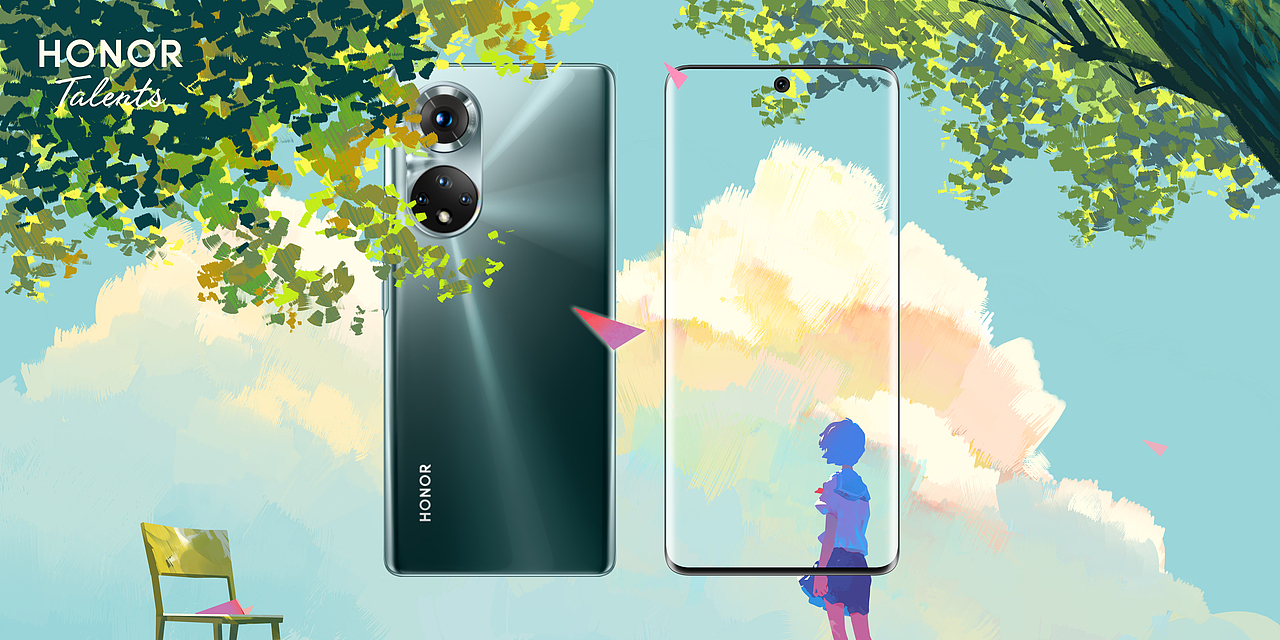 夏日系列.华为手机插画（图ZMjYyMDMxNTQ4） - 商业插画 - 站酷设计师邦乔彦原创素材 - 站酷ZCOOL