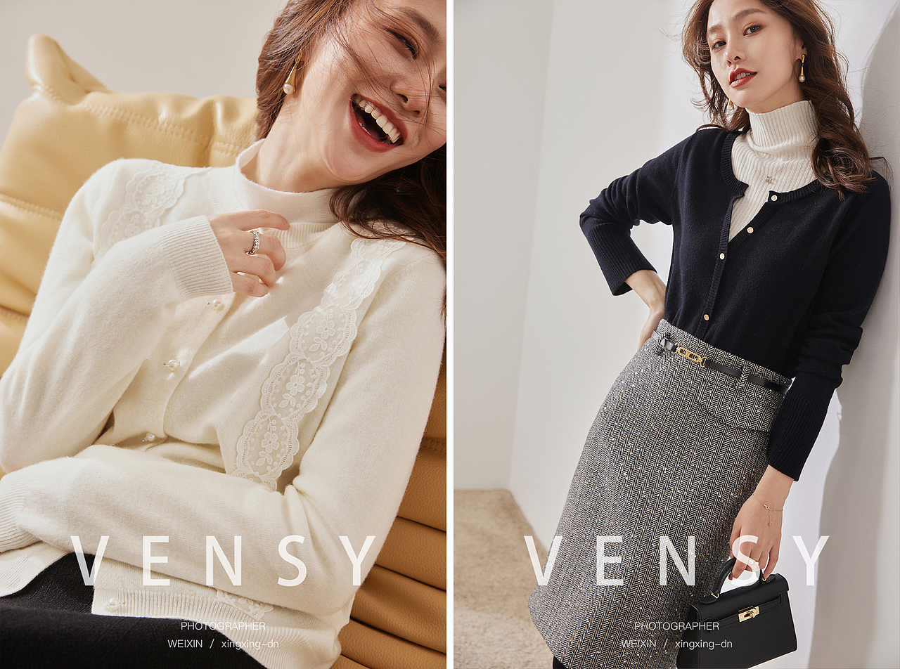 轻熟风气质电商女装LOOK（图ZMjc4NDg4MDAw） - 品牌 - 站酷设计师摄影师Vensy原创素材 - 站酷ZCOOL