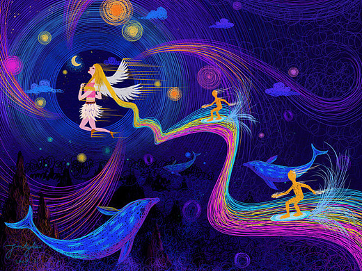 灯饰画_创意设计作品图片素材-站酷zcool