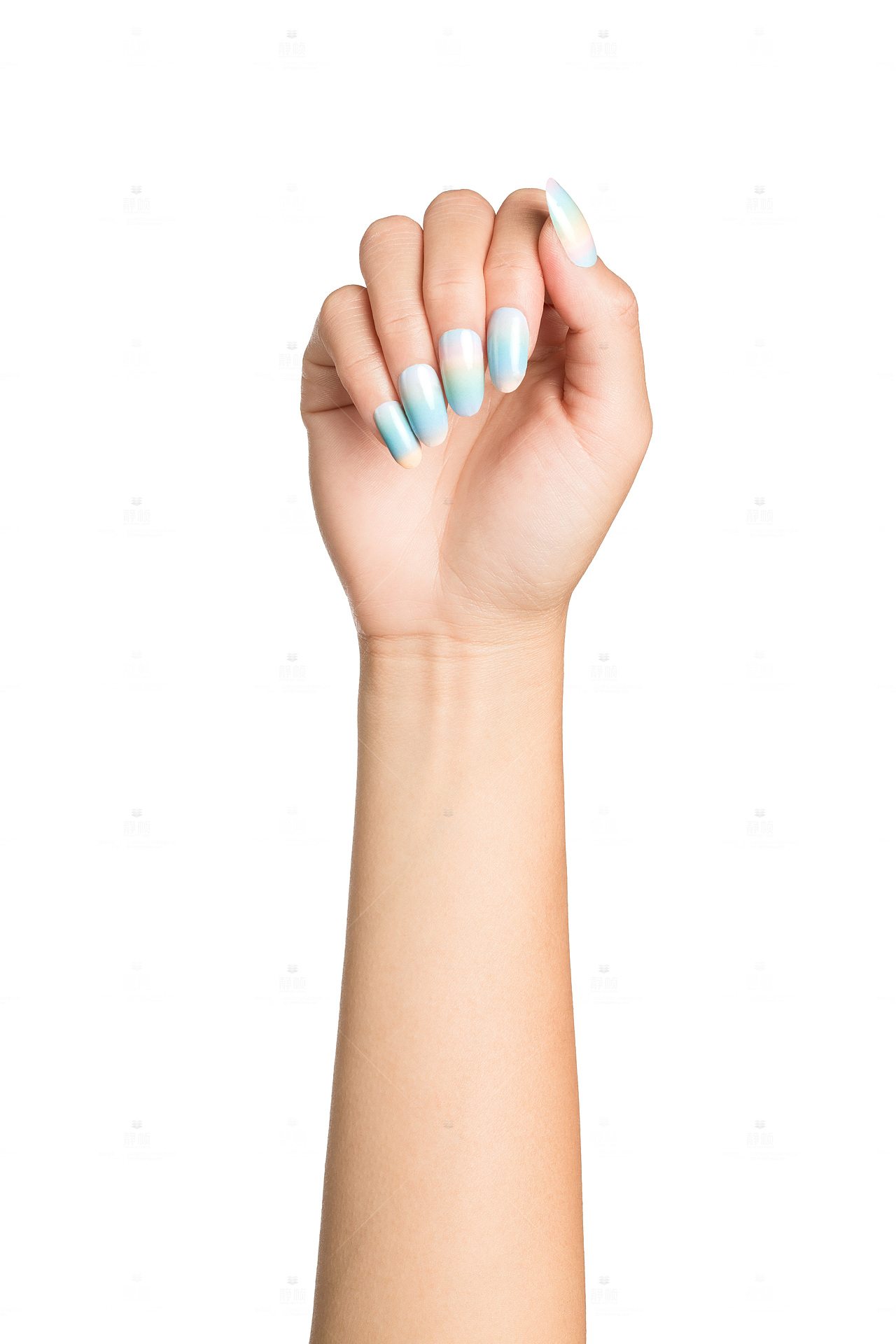 产品-美甲 摄影后期修饰