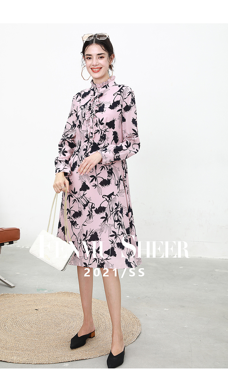 秋季连衣裙详情页排版设计