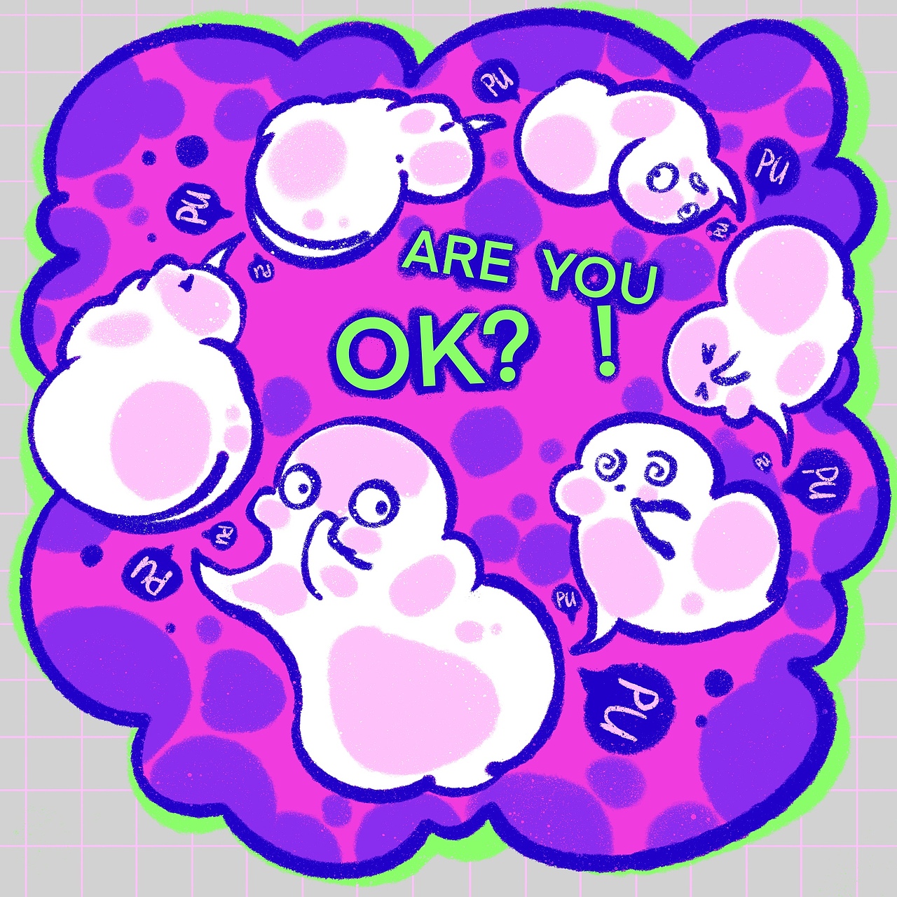 Loop（图ZMjIwOTQwNjky） - 新锐潮流插画 - 站酷设计师Babycherry十八原创素材 - 站酷ZCOOL