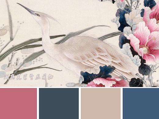 美丽的配色卡啊——古代名画