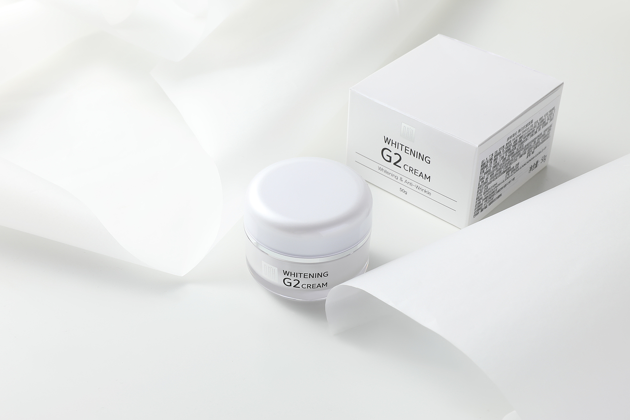 G2美白精华液+抗皱面霜产品精修拍摄