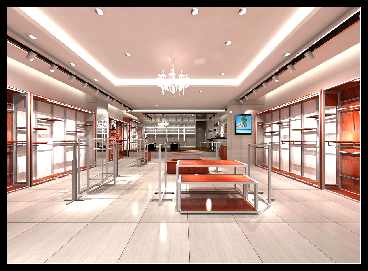 服装门店效果图|空间|商业空间设计|小镊子 - 原创作品 - 站酷 (zcool