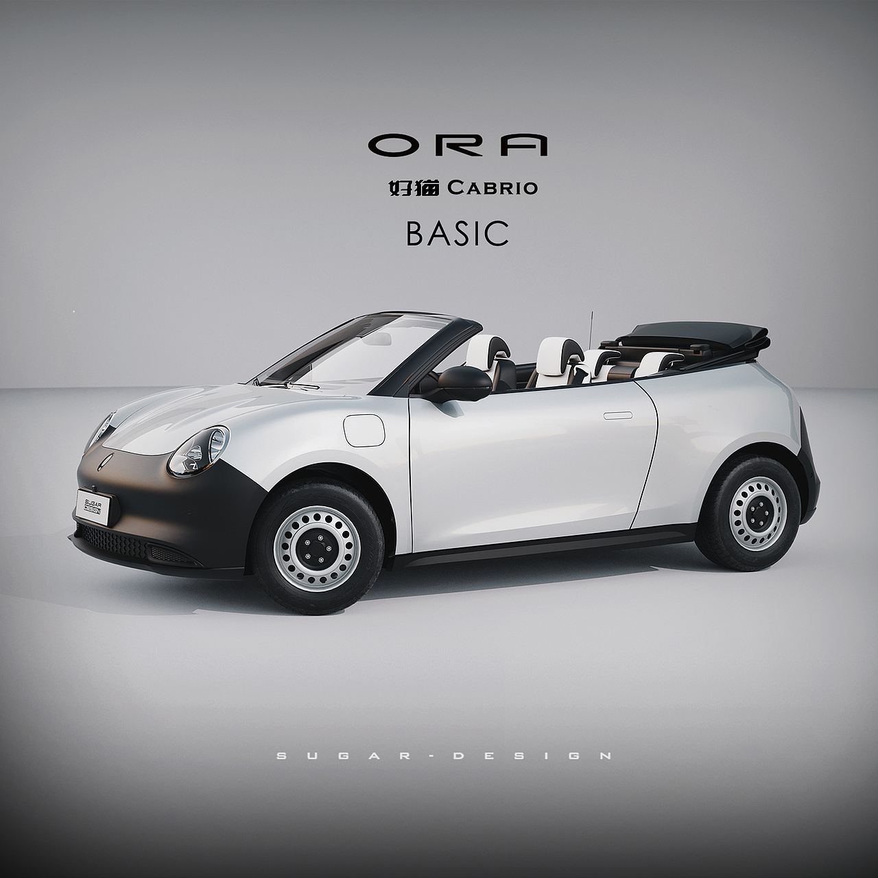懂女人的女士一手车！欧拉好猫敞篷车新车预览！（图ZMjgxMjEyNzcy） - 交通工具 - 站酷设计师sugarchow原创素材 - 站酷ZCOOL