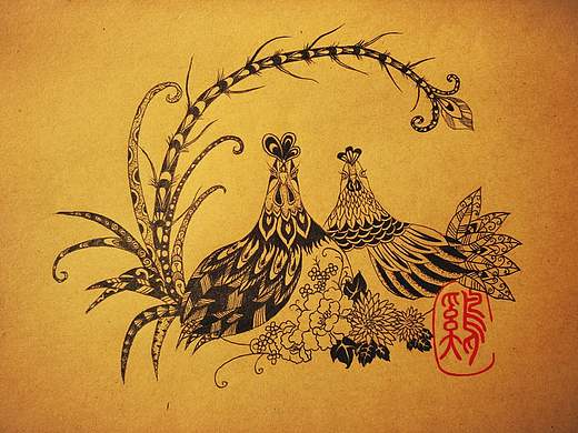 黑白插画（个人主页-ZMjAwNTU2OTI=） - 艺术插画 - 站酷设计师嗜梦女原创素材 - 站酷ZCOOL