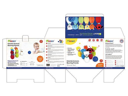 毛绒保龄球彩盒设计 禁止商用（个人主页-ZMzg1NjQ5NjA=） - 包装 - 站酷设计师小星星王子原创素材 - 站酷ZCOOL