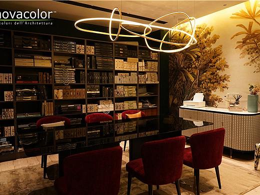 novacolor艺术涂料上海徐汇区效果图