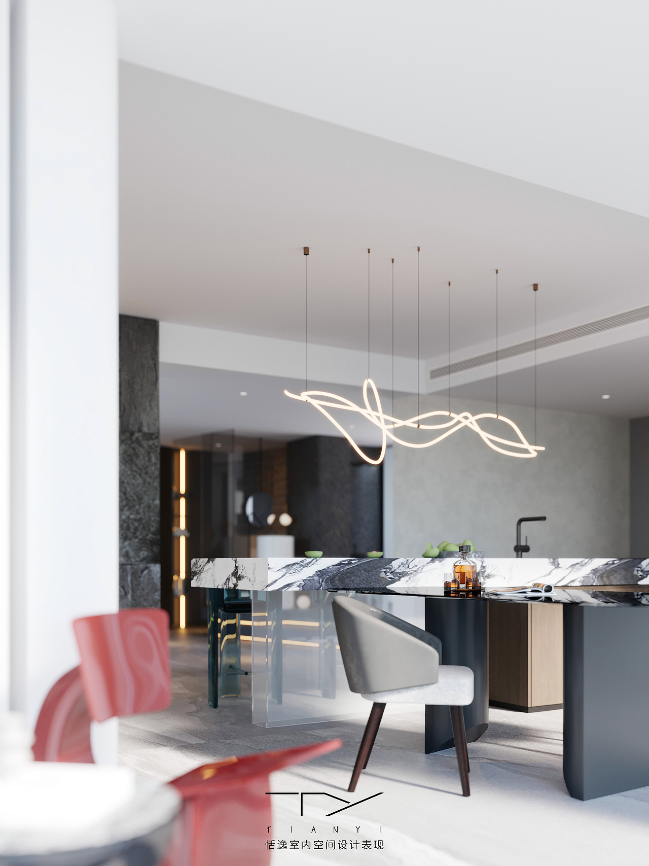 高级灰系列效果图呈现