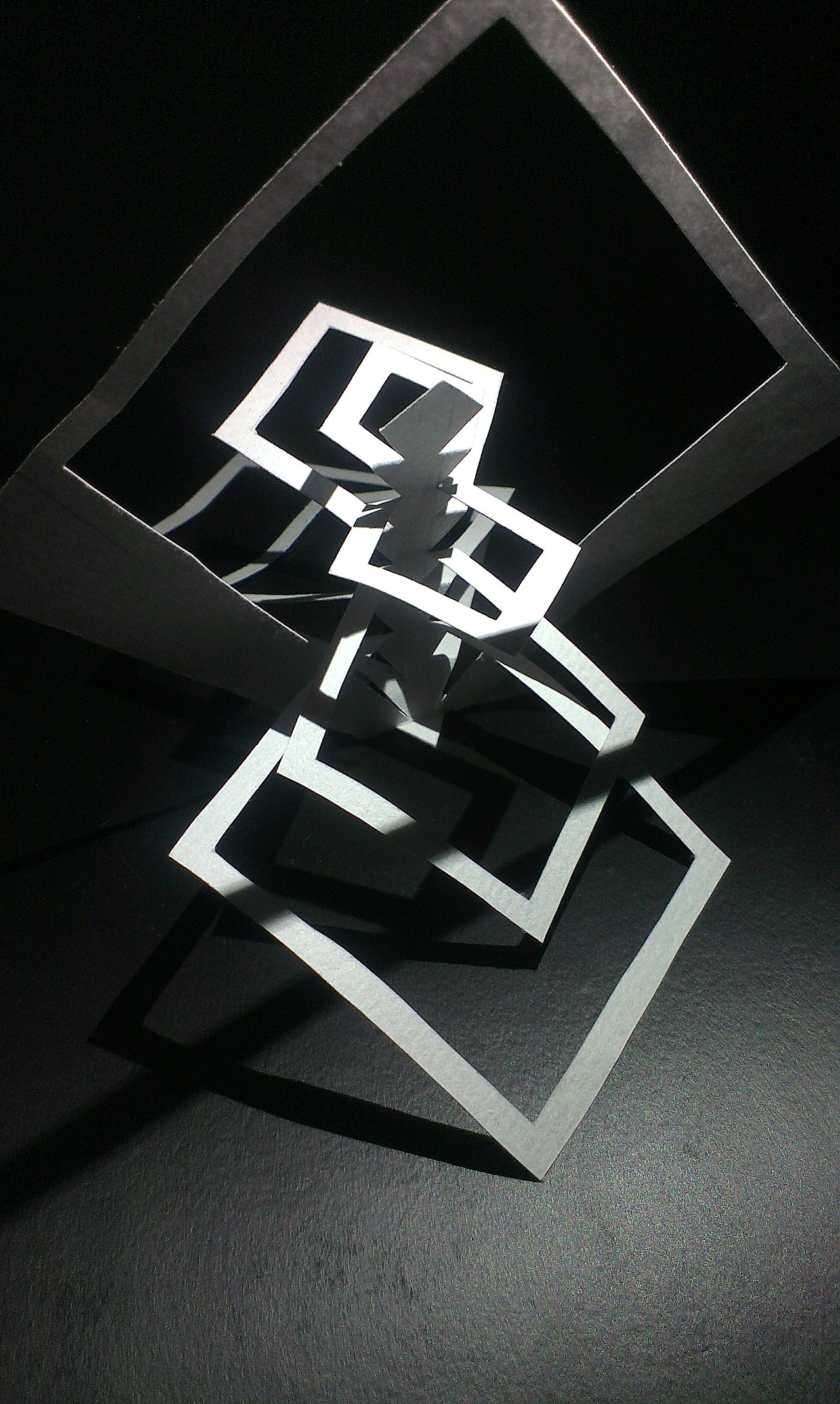 立体构成--剪纸