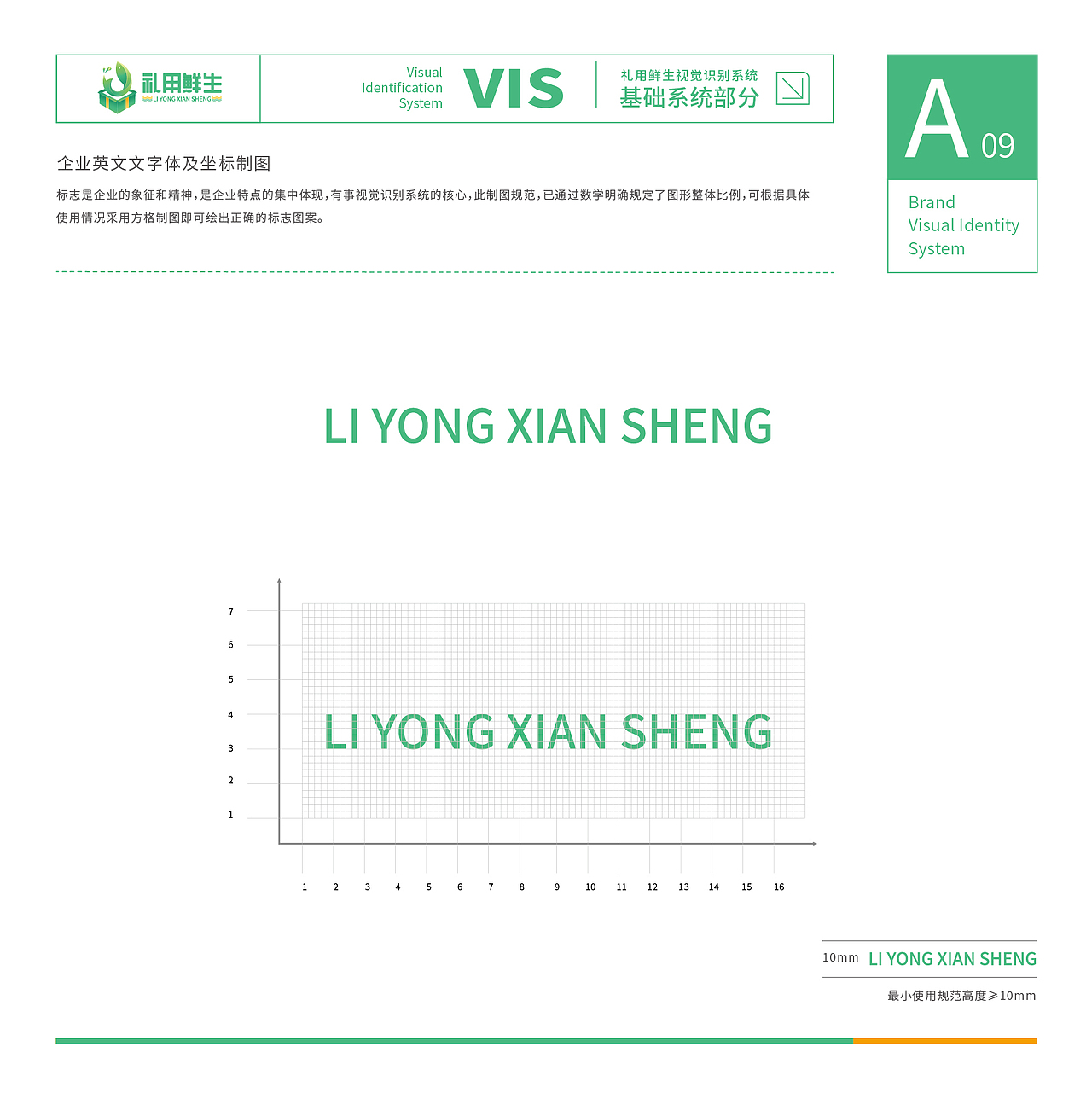 「礼用鲜生」生鲜连锁店品牌VI视觉识别系统