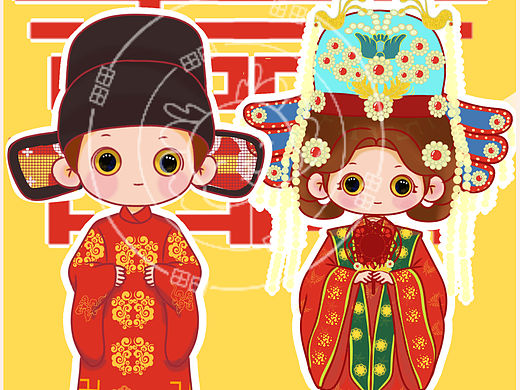 婚礼立牌