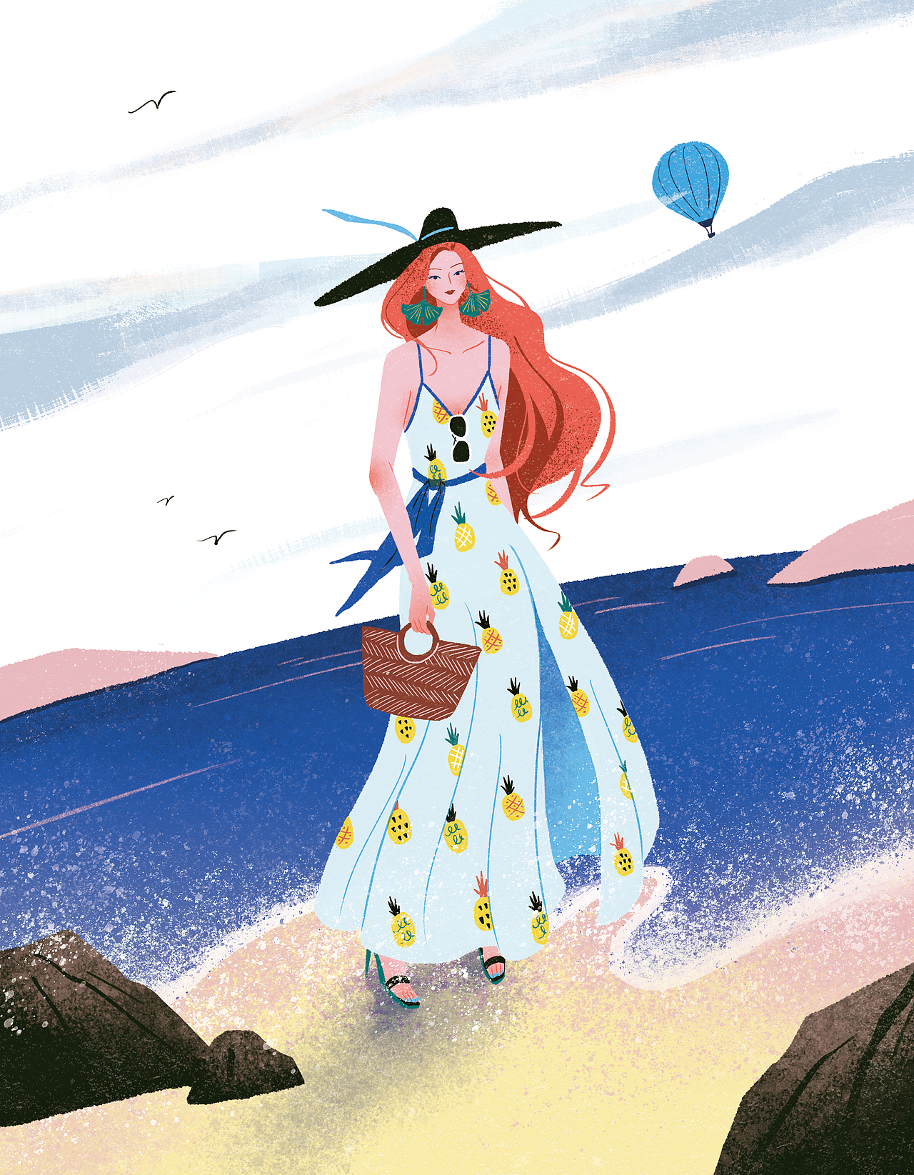 时尚插画×昕薇杂志