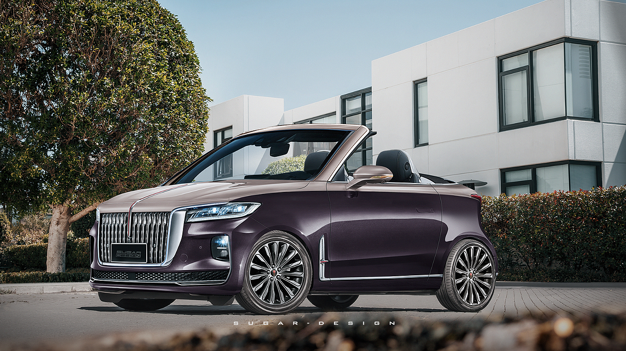 既然有了大的,怎么可以没有小个子的呢?红旗Micro9,年轻人的第一台红旗!还是一台敞篷车哦!Smart劲敌预定!