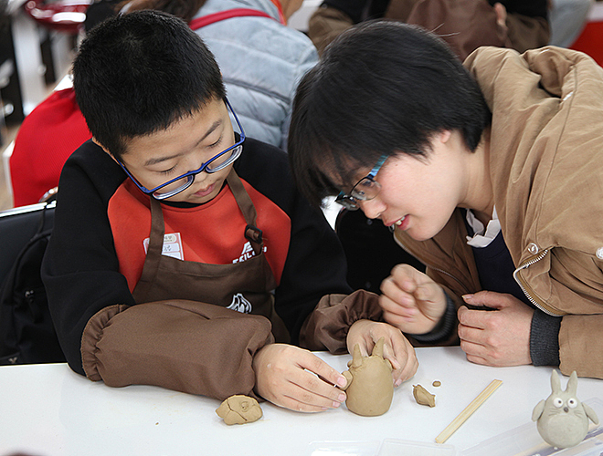 时指间儿童陶艺DIY