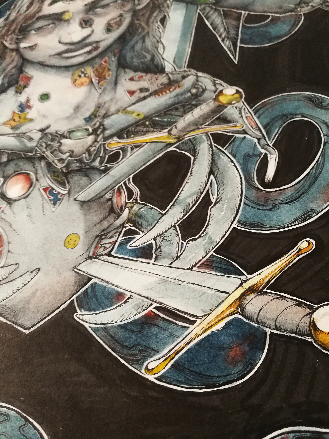 Determination 決心 2018-01（图ZMTA1OTU3Mzky） - 艺术插画 - 站酷设计师我的药呢原创素材 - 站酷ZCOOL