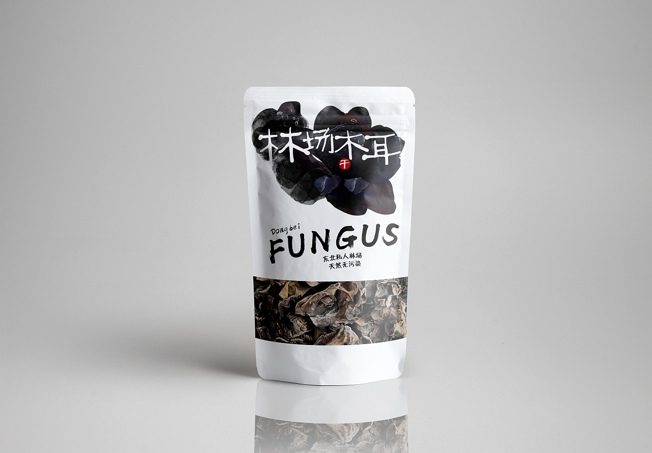 林场木耳包装设计
