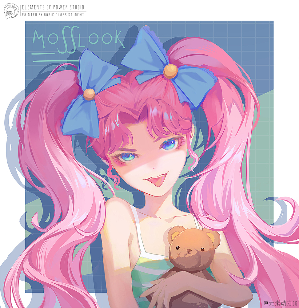 元素动力 | 基础班学员角色头像练习作业