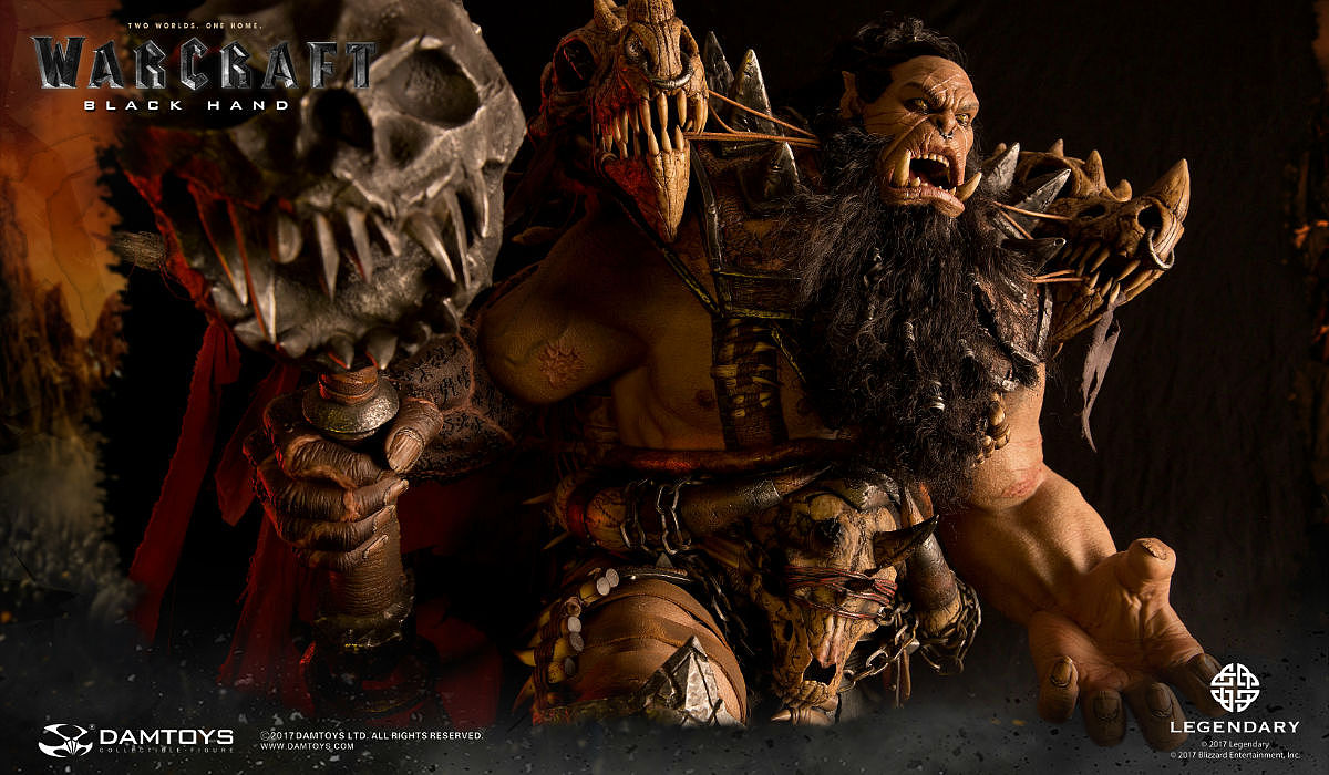 29寸 史诗系列 电影《魔兽》-黑手BLACKHAND 精致雕像