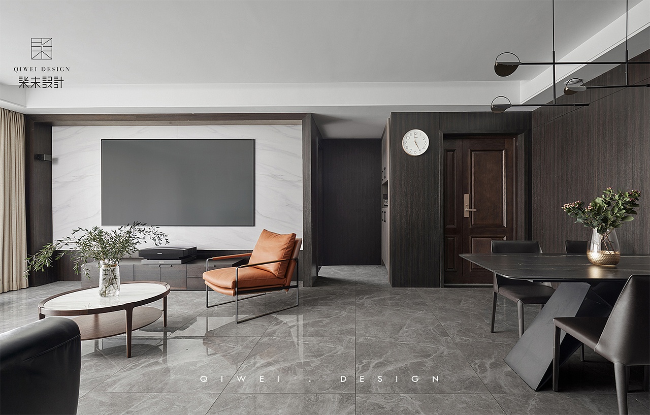 淺 唱 余 晖 | 柒未 · 住宅设计（图ZMjIwODgxMTk2） - 家装设计 - 站酷设计师柒未空间设计原创素材 - 站酷ZCOOL