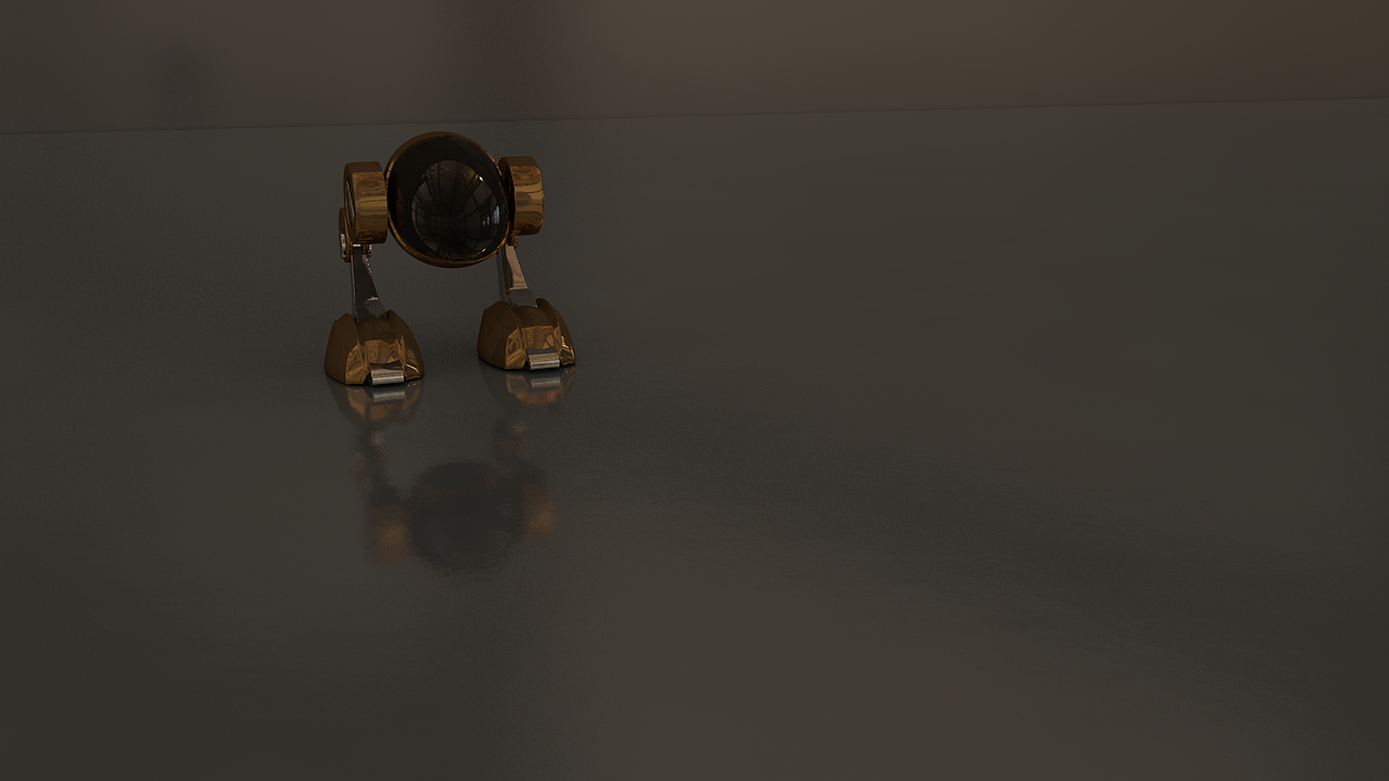 土豪金版机器人