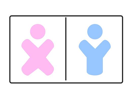 厕所标识标志