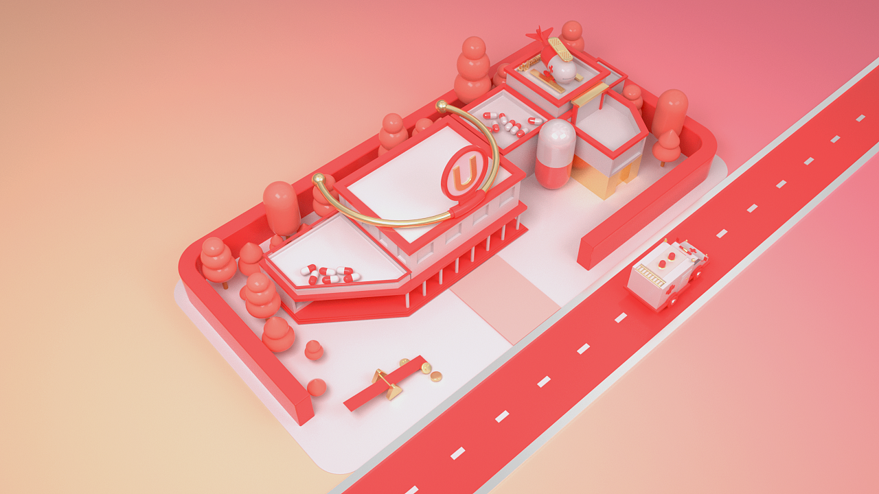 《C4D图形动画》-2019年6月练习