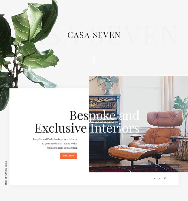 Casa Seven 网站设计（图ZMTA4ODExNjcy） - 企业官网 - 站酷设计师黄定一原创素材 - 站酷ZCOOL