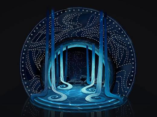 《海洋之歌》舞台场景设计