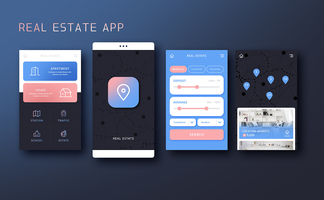 ui渐变界面|ui|app界面|9号设计师 - 原创作品 - 站酷 (zcool)