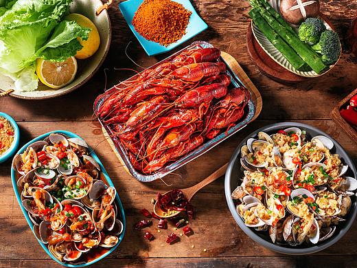 美食拍摄案例-龙虾、花甲