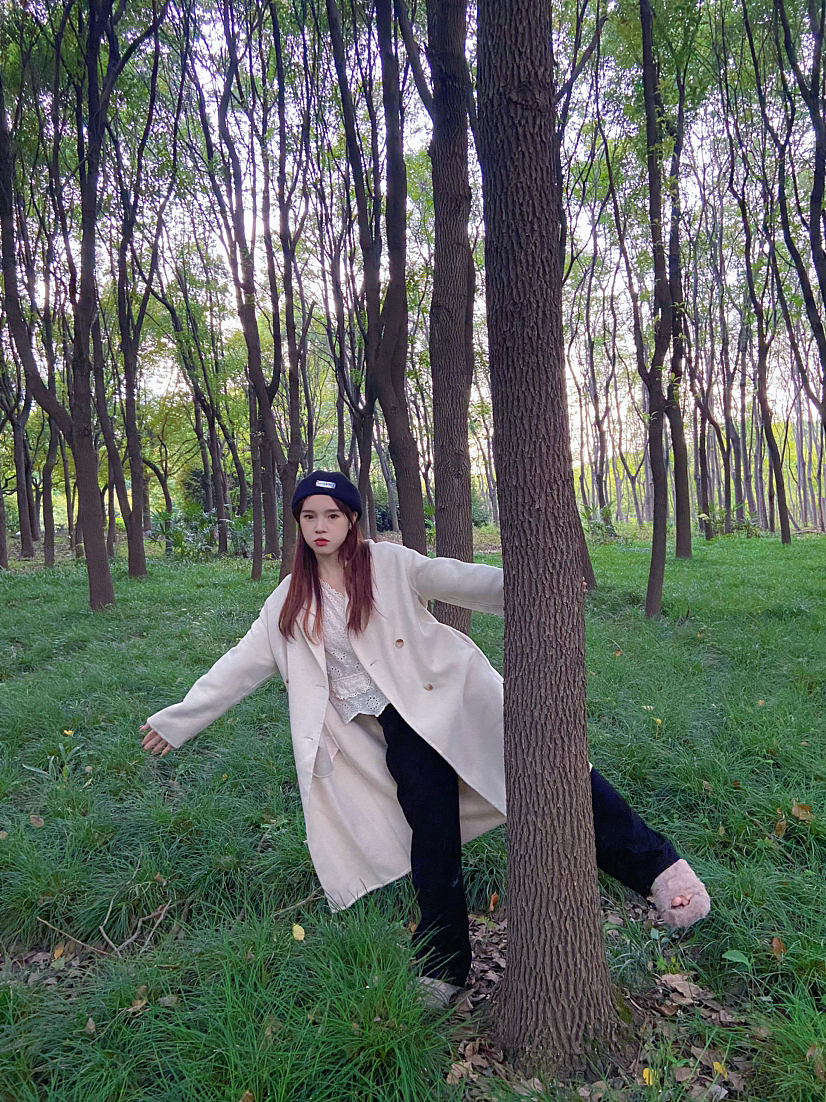顾村公园周边小森林-人像-MM