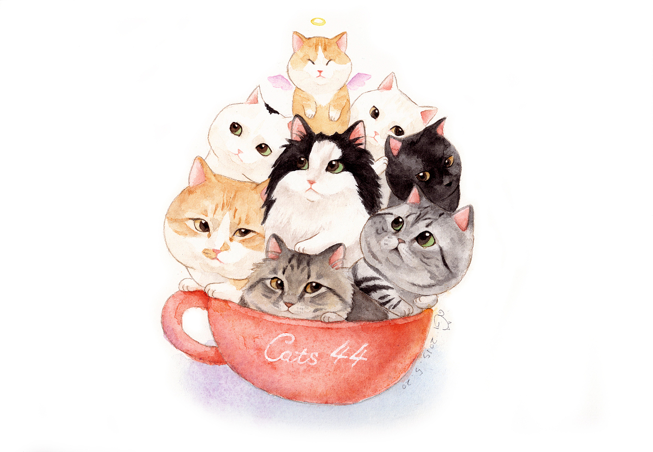 2015匆匆忙忙的一年（图ZNDAyODIyMTY=） - 艺术插画 - 站酷设计师纠结的貓G原创素材 - 站酷ZCOOL
