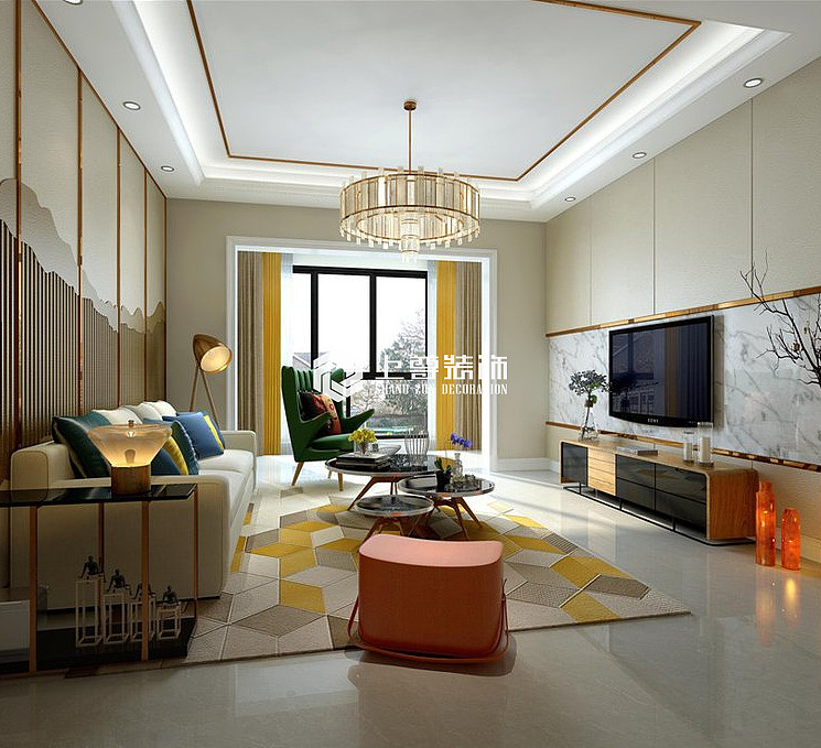 成都上尊装饰 150平米 四室2厅 东南亚设计风格