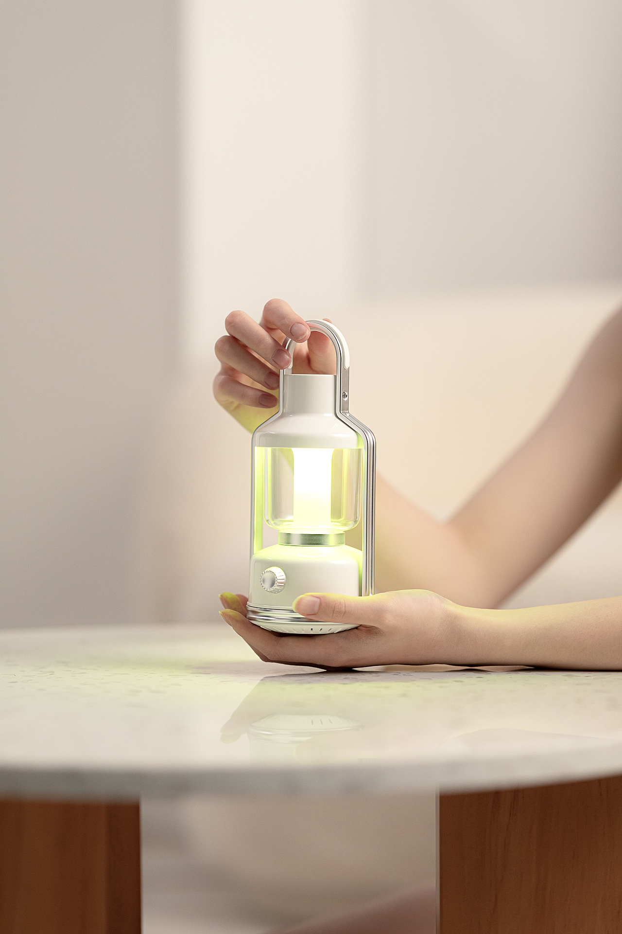 品牌案例丨叁活圆形露营灯