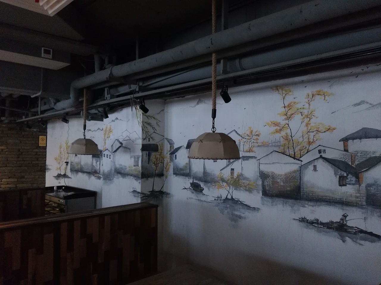 新空间墙绘艺术装饰 手绘（图ZNDYzMTk4MDA=） - 新锐潮流插画 - 站酷设计师广西柒悦彩绘壁画原创素材 - 站酷ZCOOL