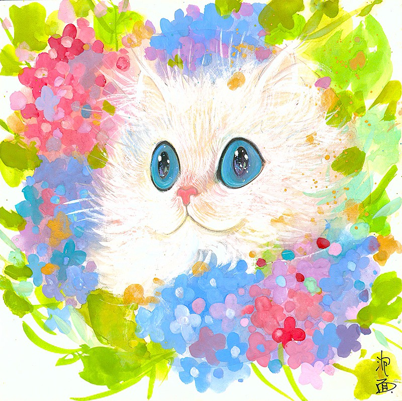 一些水彩猫猫狗狗