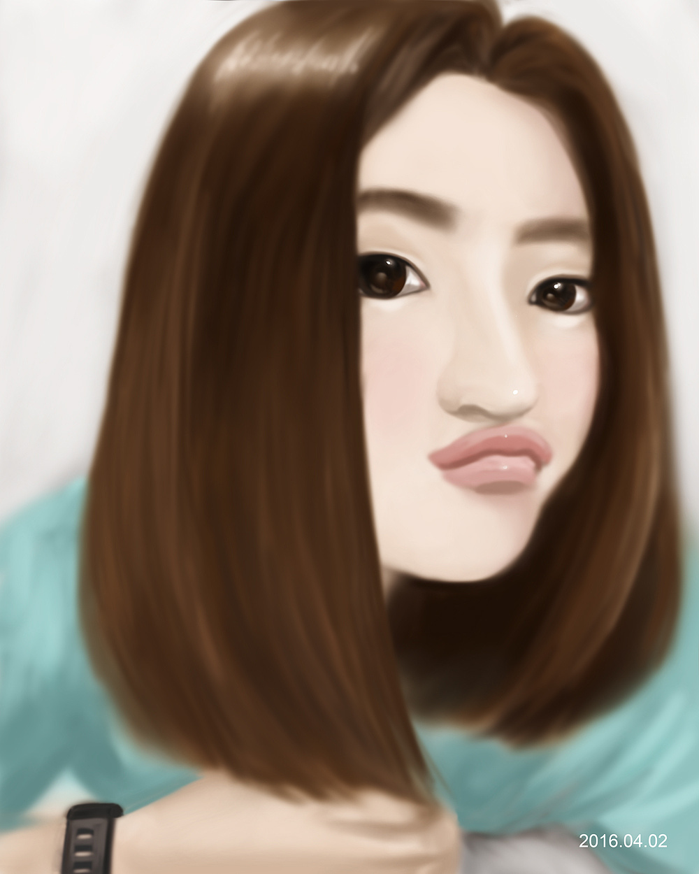 自画像手绘板ps - 原创作品 - 站酷(zcool)