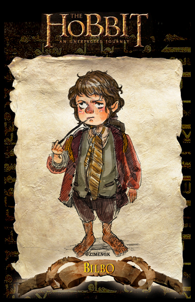 霍比特人q版卡通形象