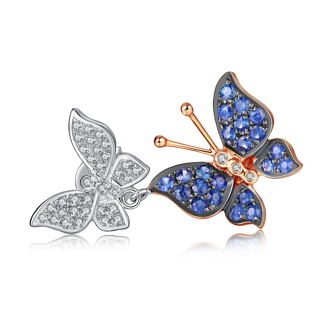 新品蝴蝶彩宝套装