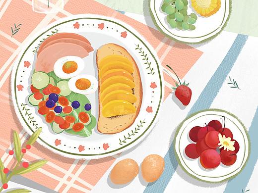 插画 | 食物